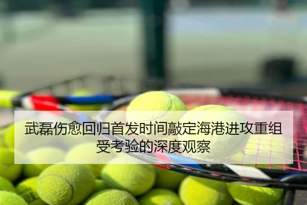 武磊伤愈回归首发时间敲定海港进攻重组受考验的深度观察